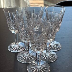 Waterford Crystal Clear Wine Glass Set
